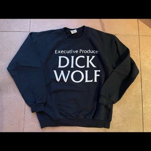 Black Law and Order SVU Crewneck